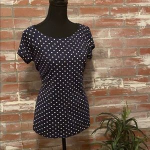 Ralph Lauren polkadot top
